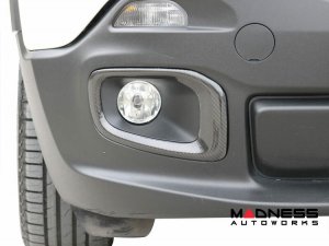 Jeep Renegade Fog Light Trim Kit - Carbon Fiber Jeep Renegade Fog Light Trim Kit - Carbon Fiber